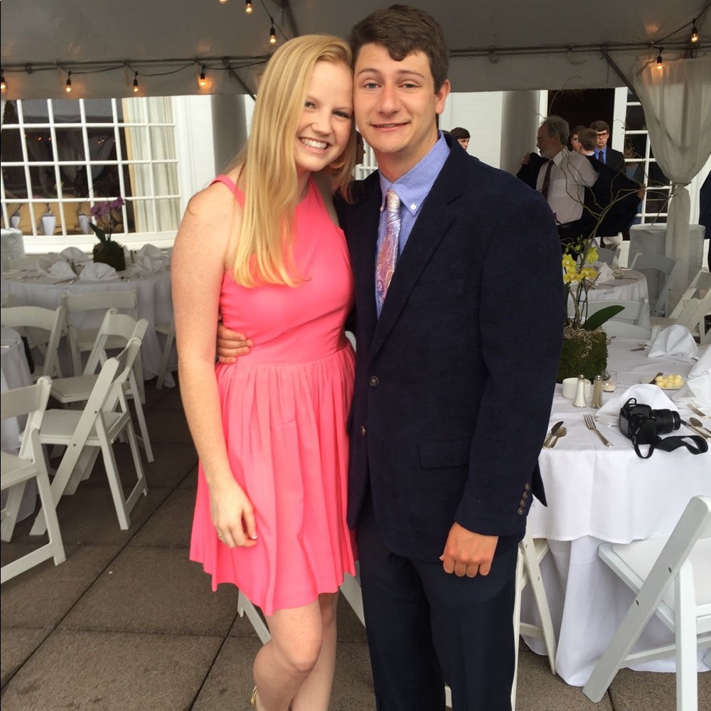Pink Amanda uprichard cocktail dress